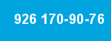 926 170-90-76 926 170-90-76